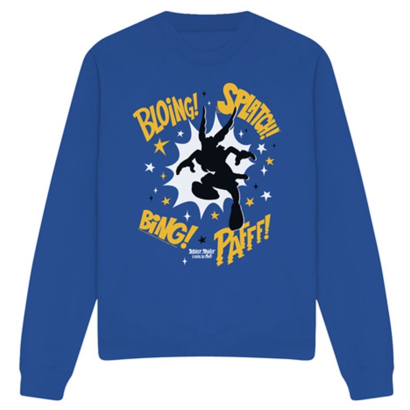 Maglione Uomo Asterix Obelix Asterix Fight Silhouette