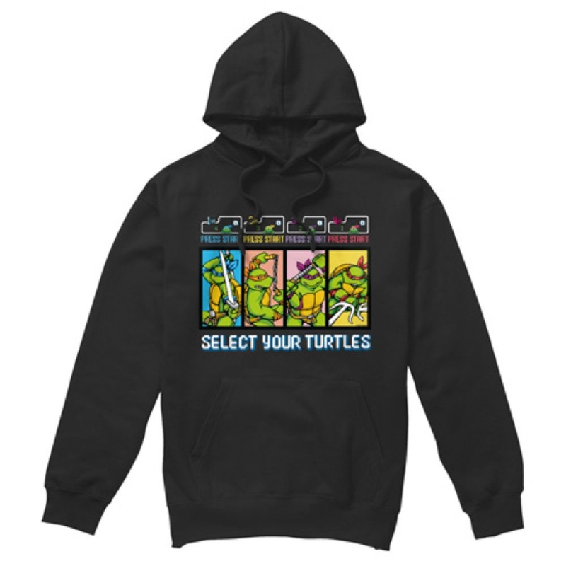 Felpa con cappuccio Uomo Tmnt/Select Your Turtles