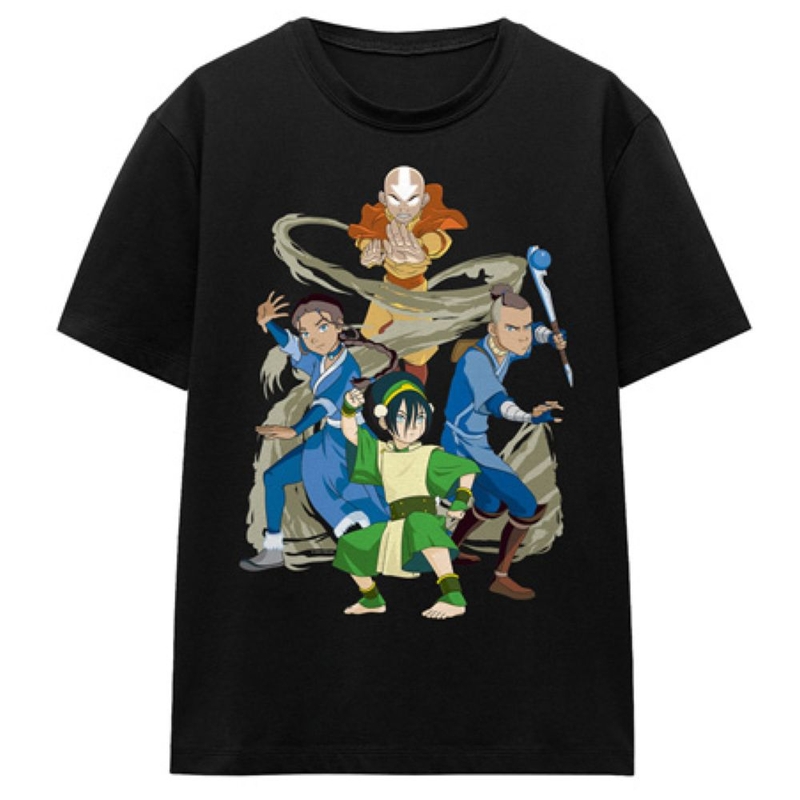T-shirt maniche corte Donna Avatar The Last Airbender/Team Avatar Elements