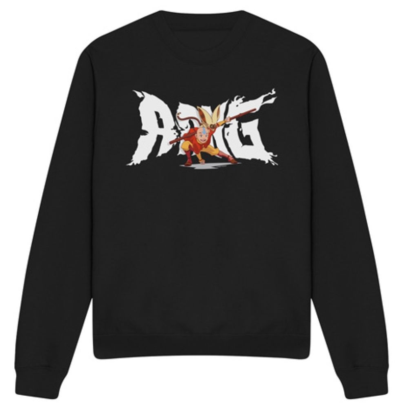 Maglione Uomo Avatar The Last Airbender/Aang And Momo