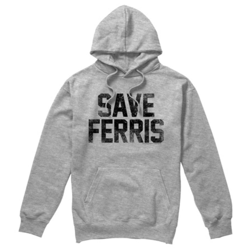 Felpa con cappuccio Uomo Ferris Bueller/Save Ferris