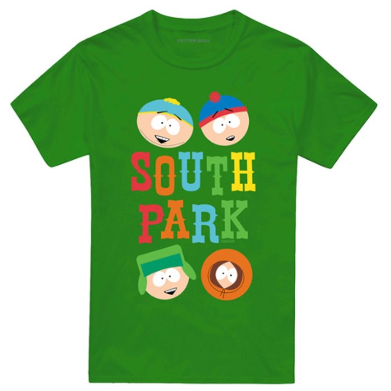 T-shirt maniche corte Uomo South Park/Best Buds