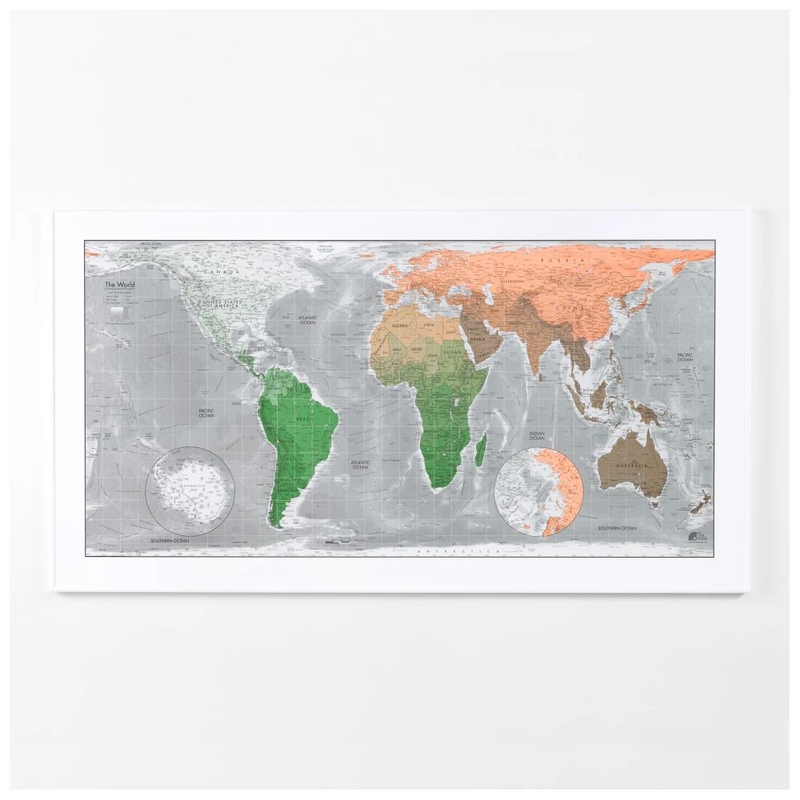 Decorazione interni  Paper World Map 2