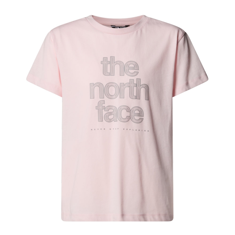 T-shirt maniche corte Bambina Reflective Logo Relaxed