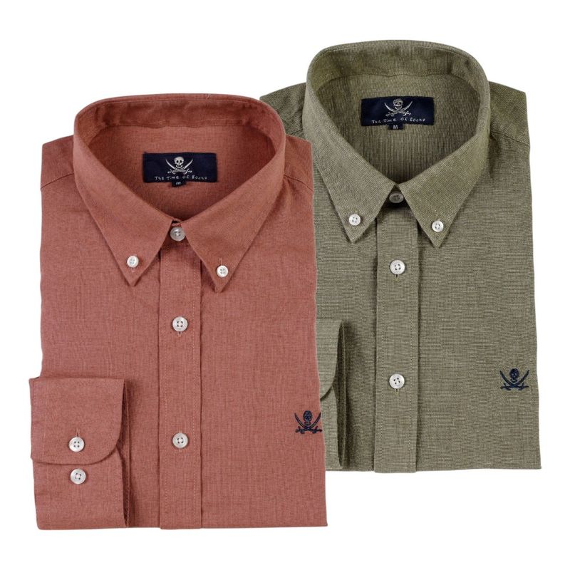 Camicia Uomo Linen x2