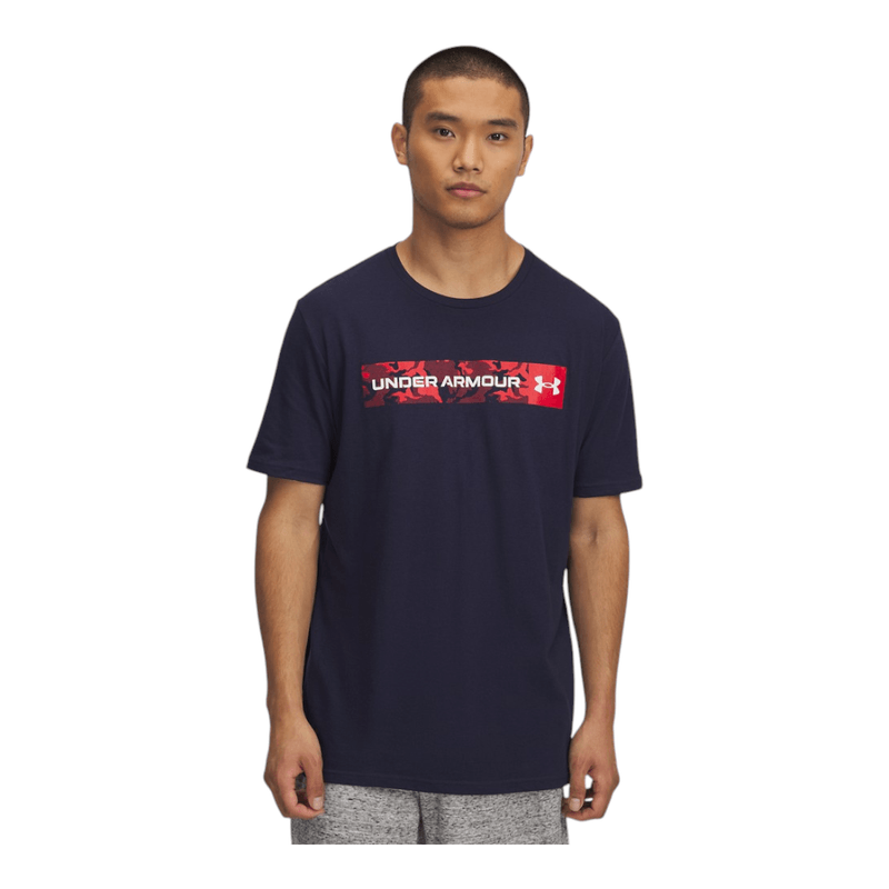 T-shirt maniche corte Uomo Camo Chest Stripe
