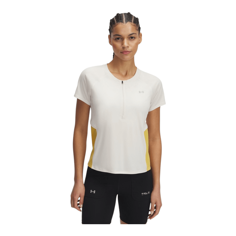 T-shirt maniche corte Donna Trail Run Zip