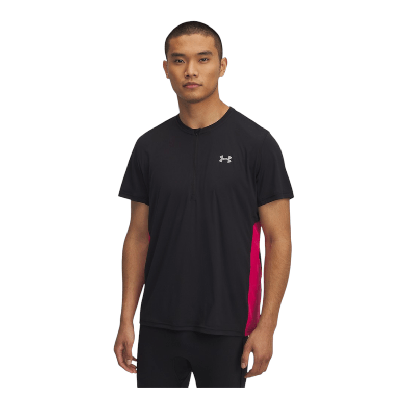 T-shirt maniche corte Uomo Trail Run Zip