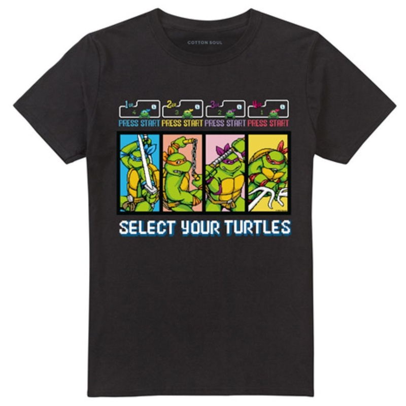 T-shirt maniche corte Uomo Tmnt/Select Your Turtles