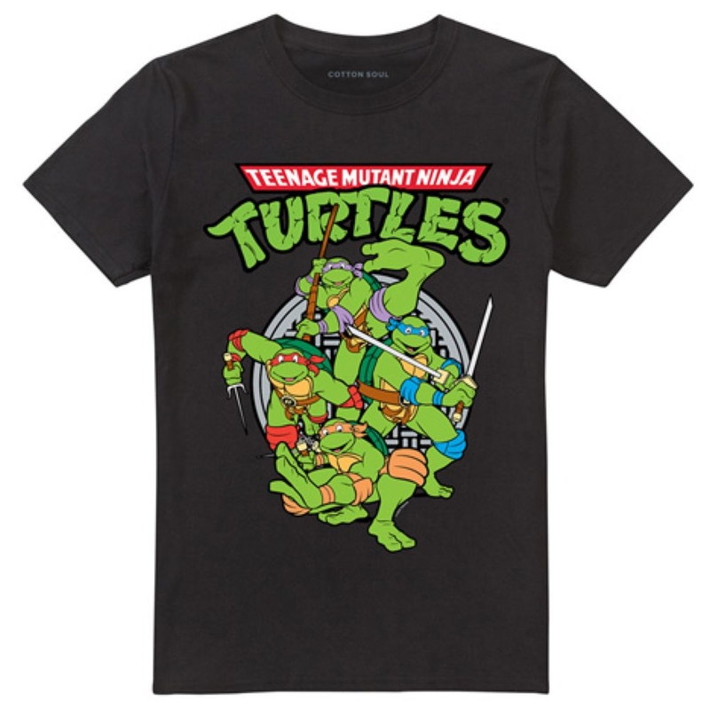 T-shirt maniche corte Uomo Teenage Mutant Ninja Turtles/Tmnt Group