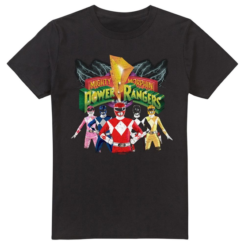 T-shirt maniche corte Uomo Power Rangers/Rangers Unite