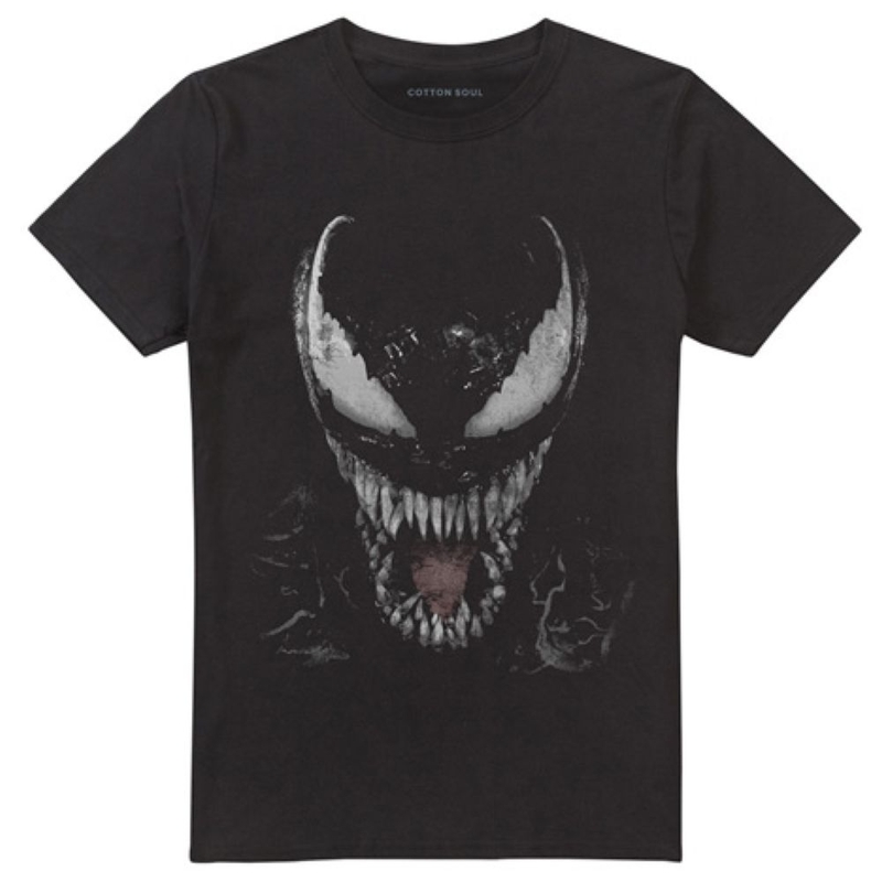 T-shirt maniche corte Marvel Venom Brock Large Face