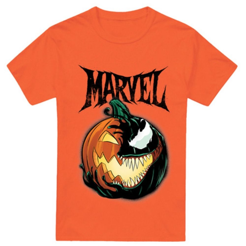 T-shirt maniche corte Marvel/Venom Halloween Pumpkin
