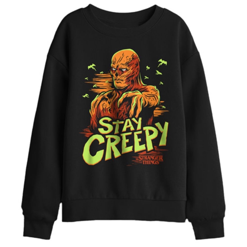Maglione Bambino Stranger Things Vecna Stay Creepy