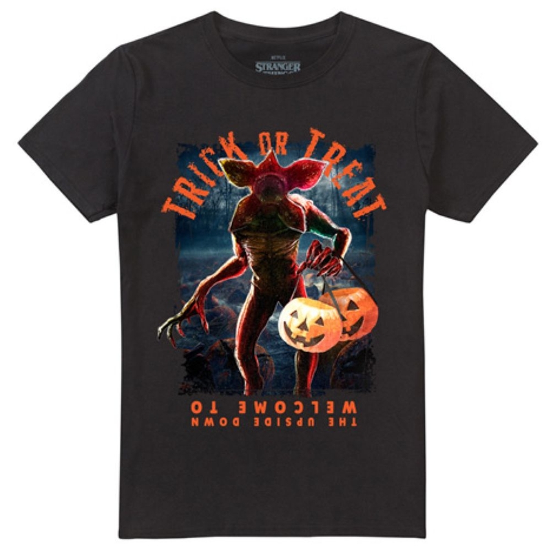 T-shirt maniche corte Stranger Things Demogorgon Trick Or Treat