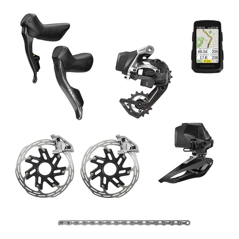 Computer GPS da bici  Red Axs E1 2X Hammerhead Karoo