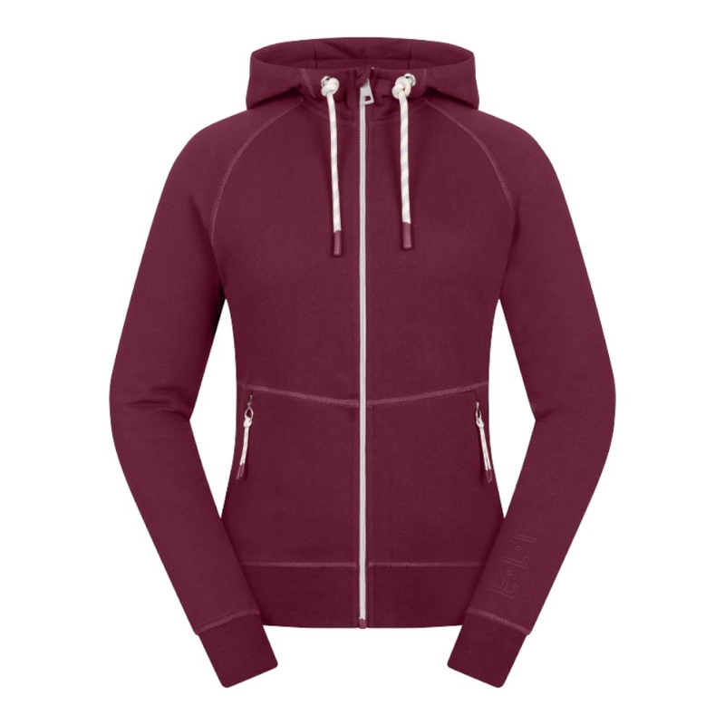 Felpa con zip e cappuccio Donna Pamplona