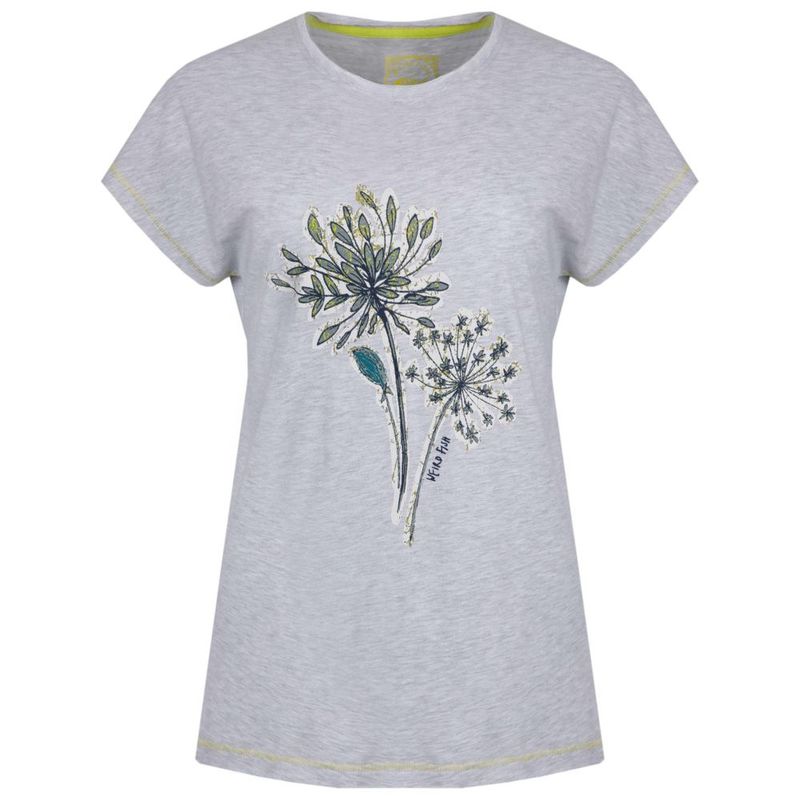 T-shirt maniche corte Donna Seedheads Front Print
