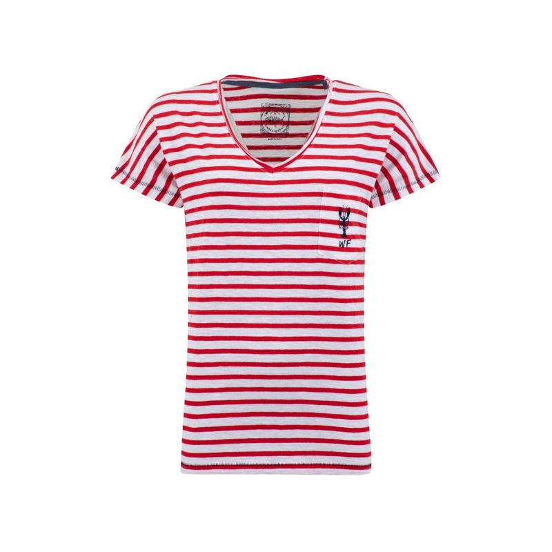 T-shirt maniche corte Donna Liora Embroidered Pocket