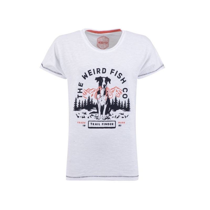 T-shirt maniche corte Donna Trail Finder Front Print Graphic