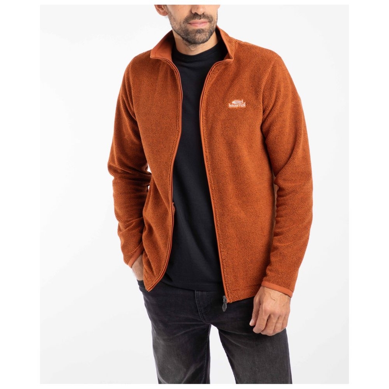 Giacca in pile Uomo Merrill Full Zip Textured