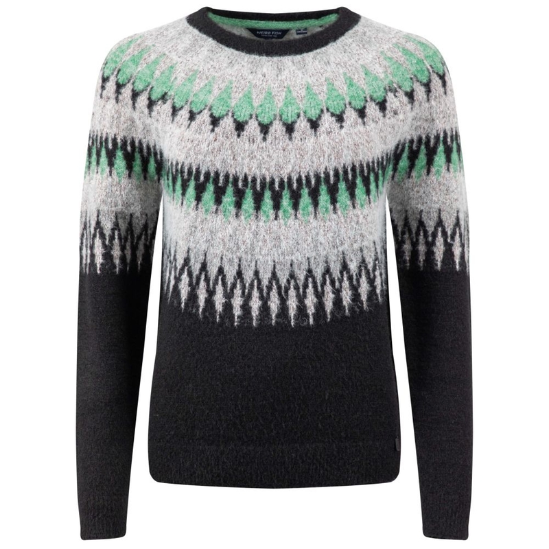 Maglione Donna Cedar Metallic Fair Isle