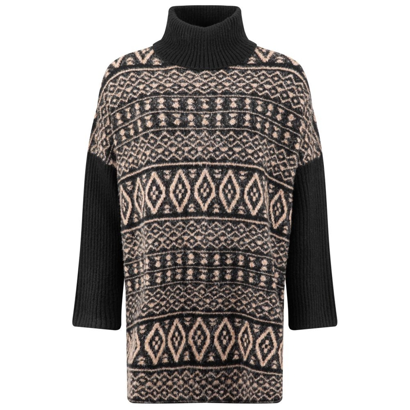 Maglione Donna Fifi Knitted Roll Neck Tunic