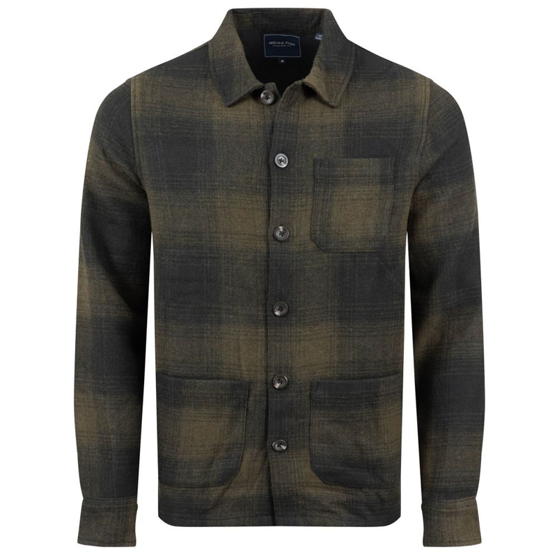 Camicia maniche lunghe Uomo Ryburn Check Over Shirt