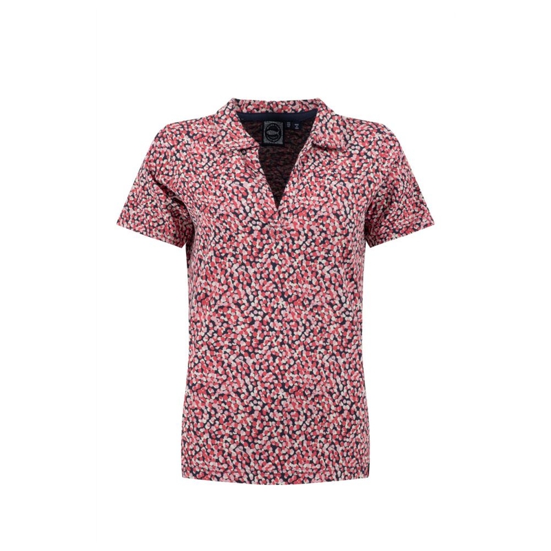 Polo maniche corte Rhenena Printed Jersey Donna Rhenena Printed Jersey