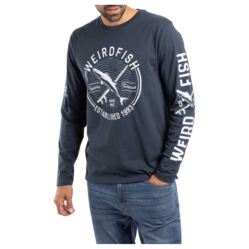 T-shirt maniche lunghe Making Waves Branded Uomo Making Waves  Branded