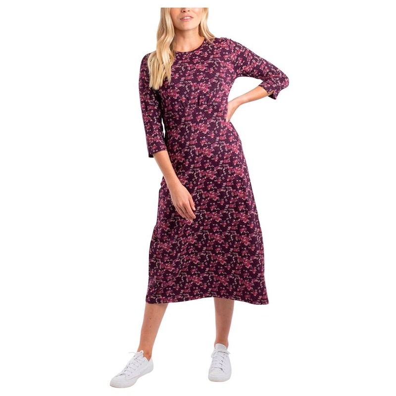 Abito Donna Felicity Printed Jersey Midi
