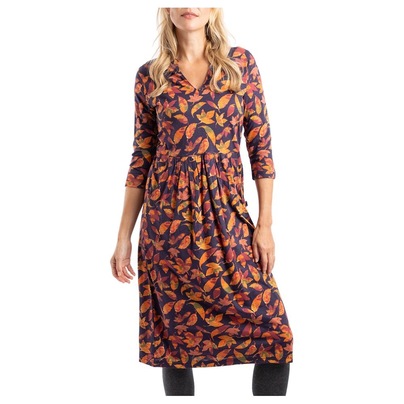 Abito Donna Isolde Printed Jersey Midi