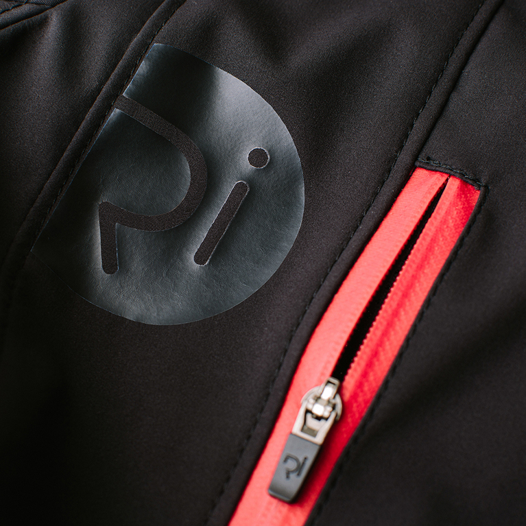 Rivelo Mens Garsdale Softshell Jacket (Black/Red) | Sportpursuit.com ...