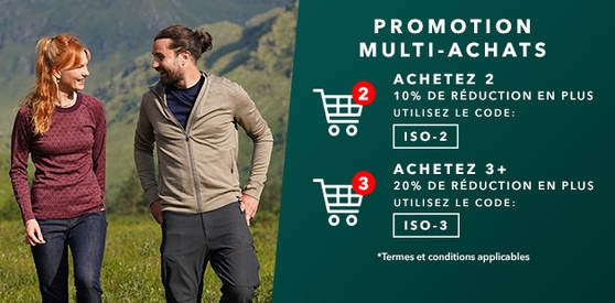 ISOBAA à super prix sur SPORTPURSUIT