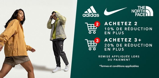 THE NORTH FACE en promo chez SPORTPURSUIT