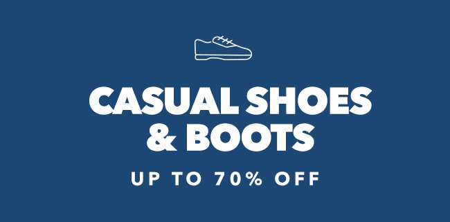  CASUAL SHOES BOOTS UP TO 70% OFF 