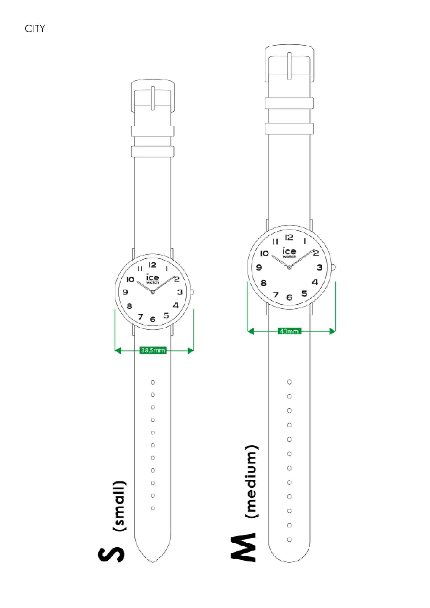 Ice-Watch Size Guide