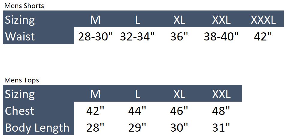 Love Size Chart