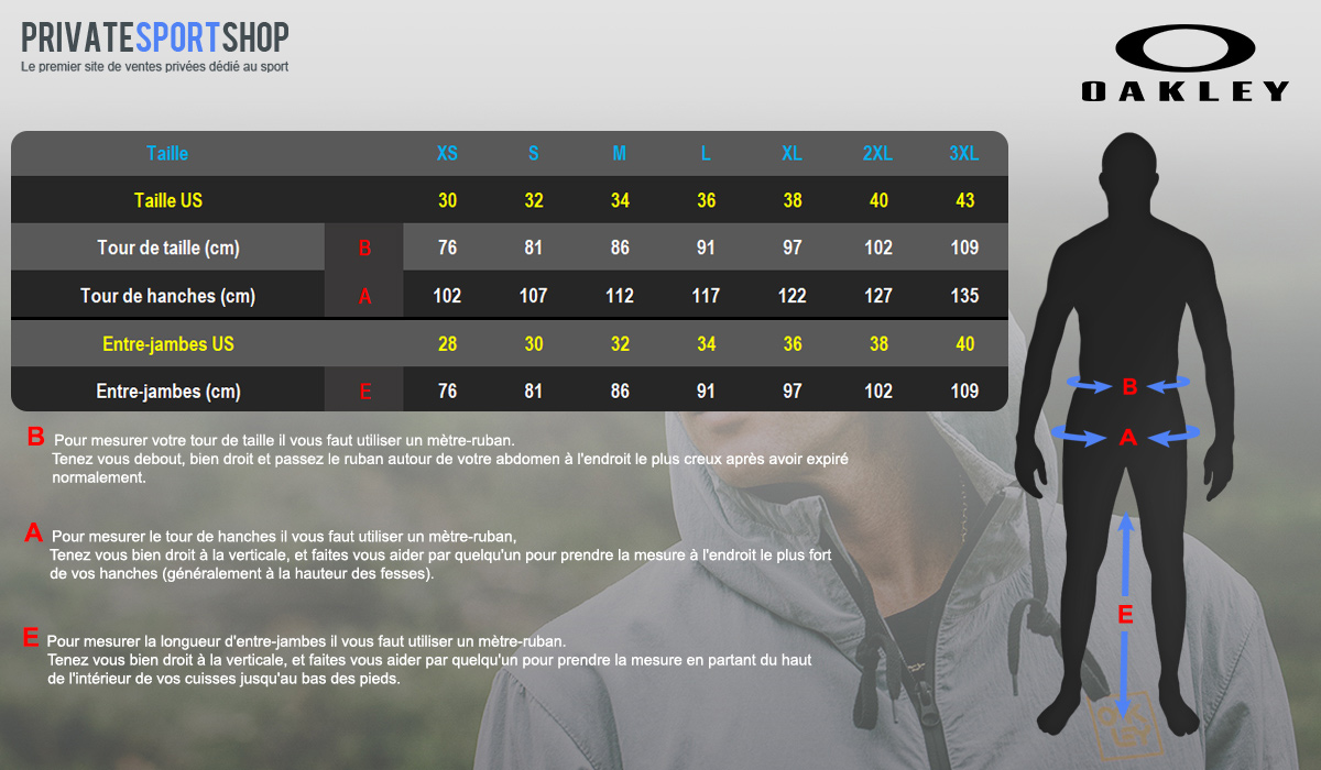 pantalon oakley homme