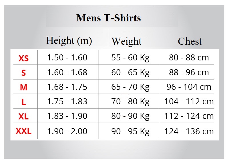 Sural Size Guide