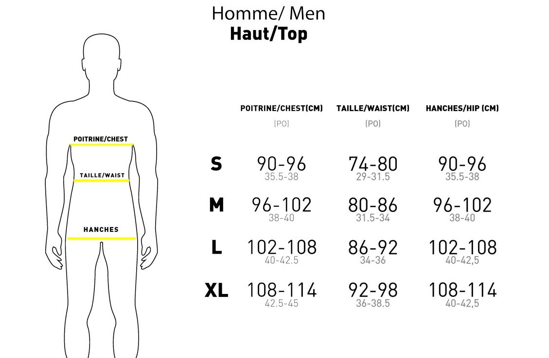 WAA Ultra Size Guide