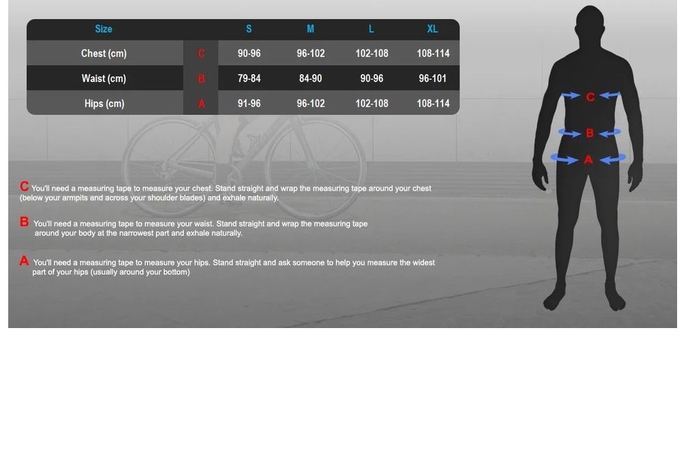 Yaw Size Guide