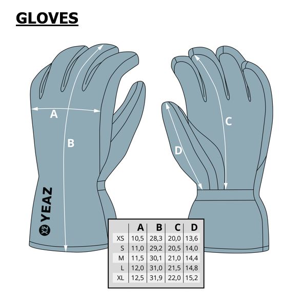 Uhlsport clearance size chart