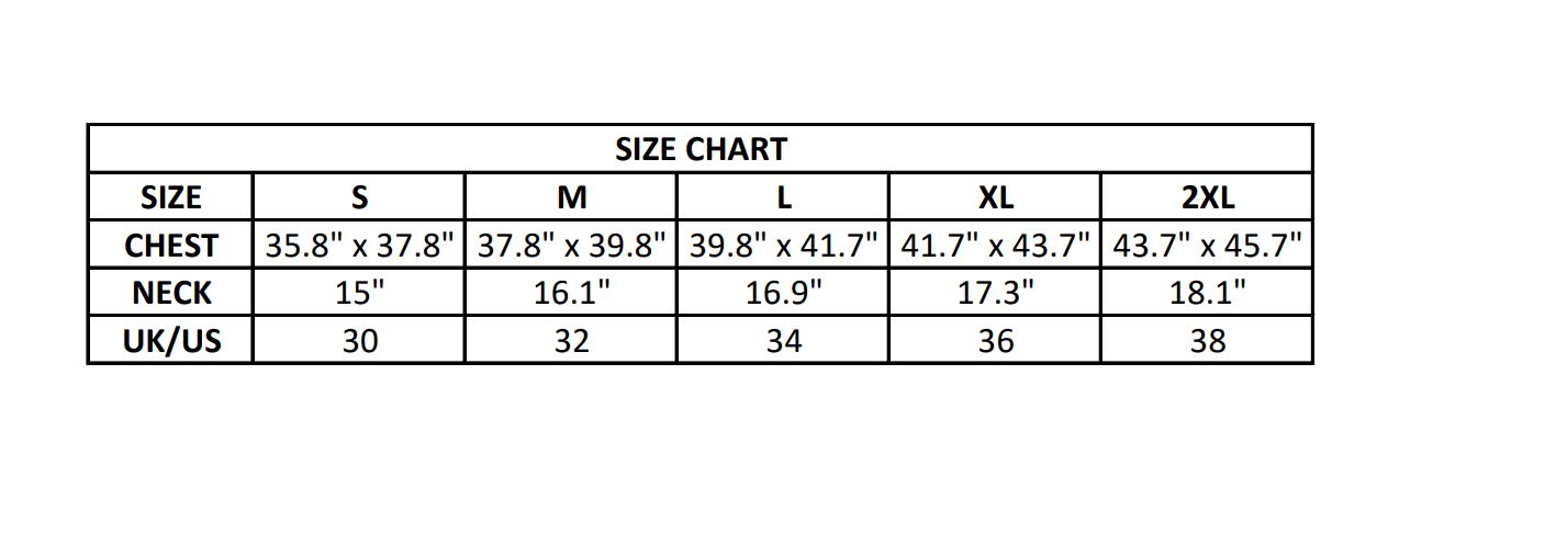 Buratti Size Guide