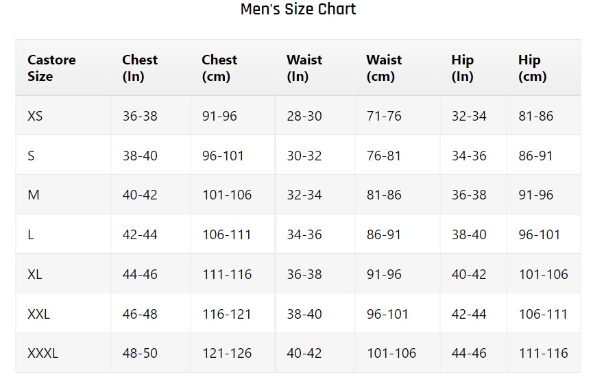 Juniors Size Chart Explained