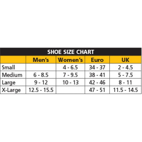 Feetures Size guide