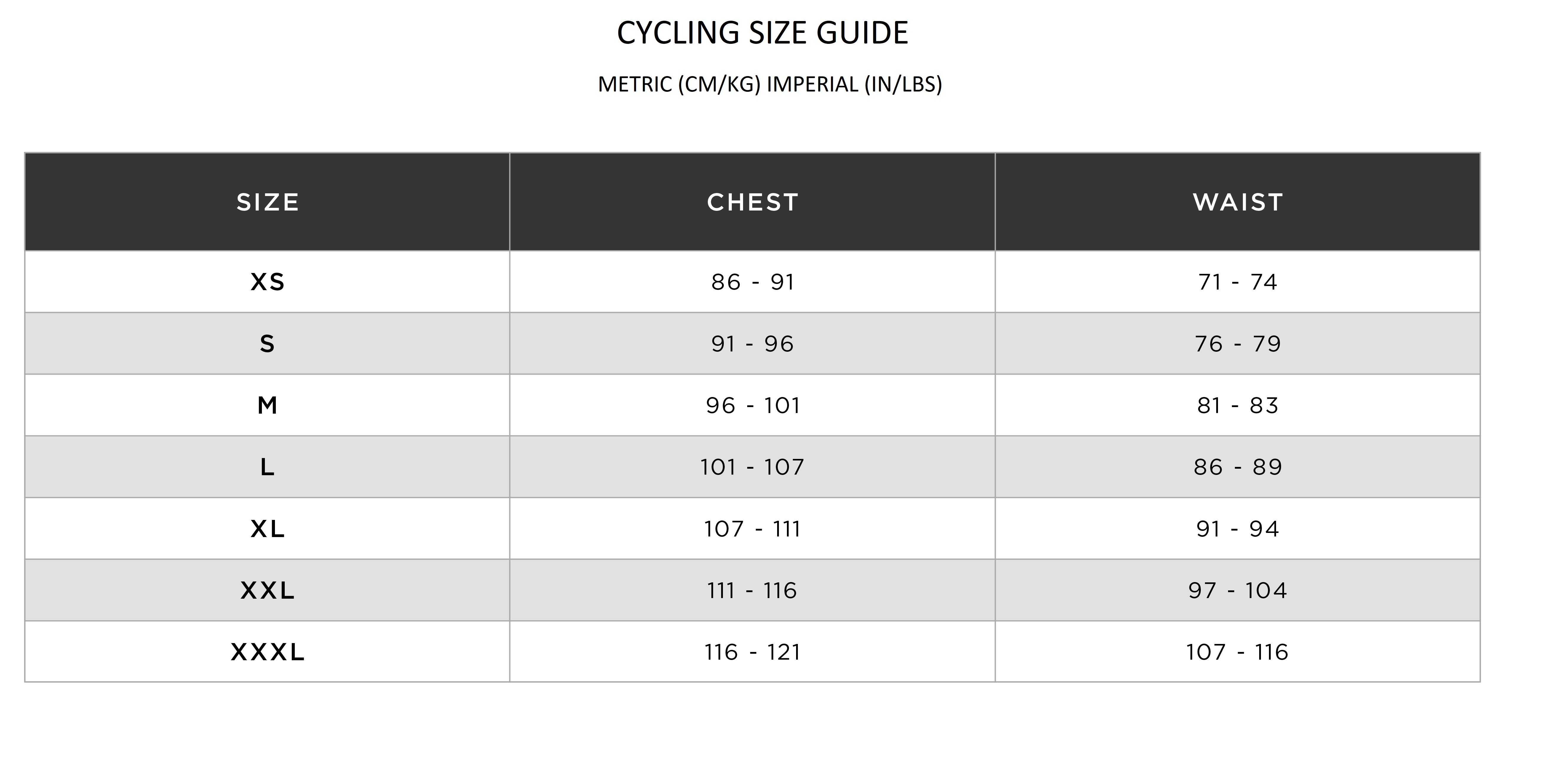 Sizing Guidelines – JadyK Beautique