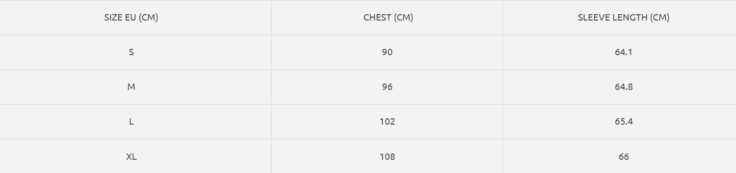 Kugy Size Guide