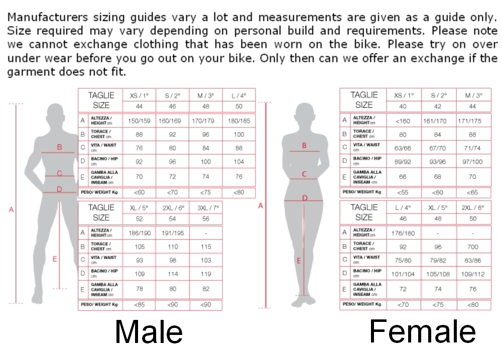 Nike Mens Waist Size Chart