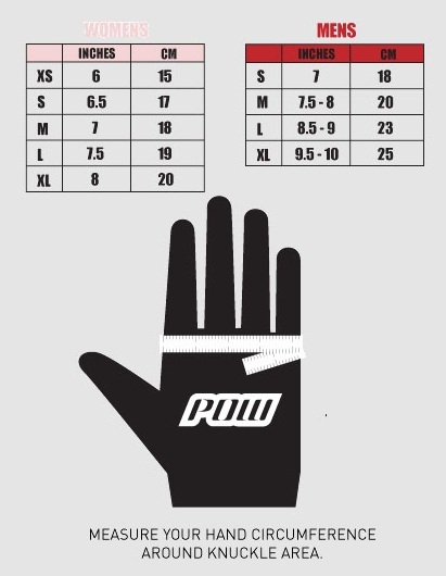 Pow Size Guide